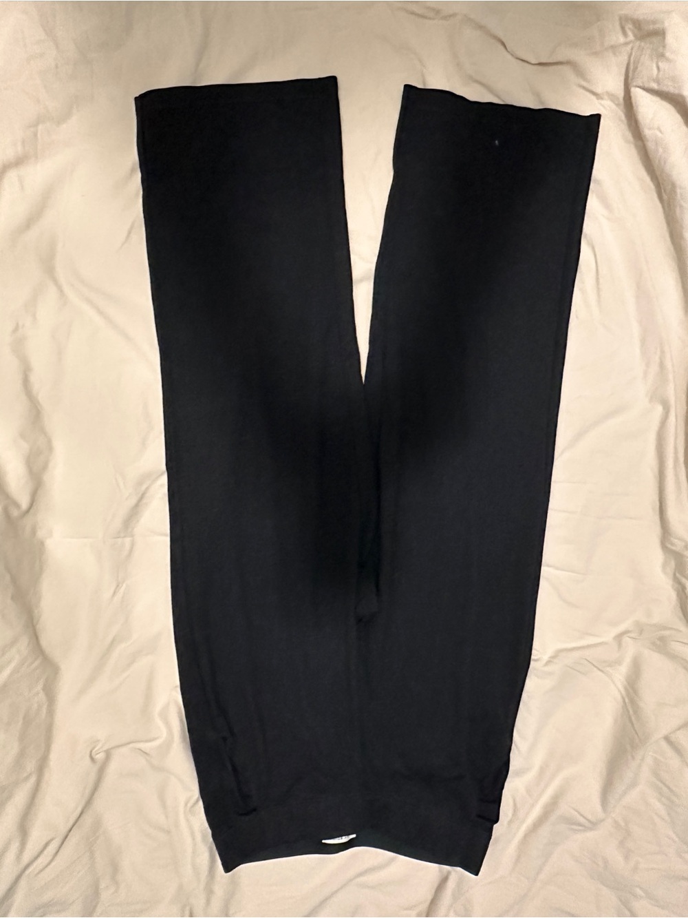 Max Studio Black Wide-Leg knit trouser
